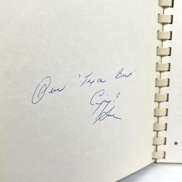 Calf Fries To Caviar Cookbook By Janel Franklin Sue Vaughn SIGNED - Picture 4 of 12